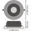 DOWNLIGHT UGR19 DN155 14 W 830 WT IP54 thumbnail 13