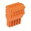 1-conductor female connector Push-in CAGE CLAMP® 4 mm² orange thumbnail 1