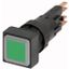 Illuminated pushbutton actuator, green, maintained thumbnail 1