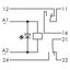 Relay module Nominal input voltage: 230 VAC 2 changeover contacts gray thumbnail 5