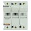 Fuse-holder, low voltage, 30 A, AC 600 V, DC 600 V, UL Class J, 98 x 72 x 117 mm, 3P, UL, CSA thumbnail 11