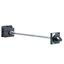 Extended rotary handle, TeSys GV5-GV7, black, padlockable, IP55 thumbnail 3