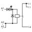 Relay module Nominal input voltage: 24 VDC 1 make contact gray thumbnail 4