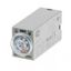 Timer, plug-in, 14-pin, on-delay, 4PDT, 100-110 VDC Supply voltage, 12 thumbnail 2