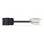 pre-assembled connecting cable;Eca;Plug/open-ended;black thumbnail 4