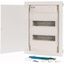 Hollow wall compact distribution board, 2-rows, flush sheet steel door thumbnail 13