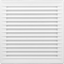 grille 170x170 Ø 125 white thumbnail 1