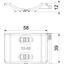 2058UW 58 LGR Counter-trough combinable with double trough 52-58mm thumbnail 2