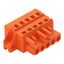 1-conductor female connector CAGE CLAMP® 2.5 mm² orange thumbnail 2