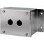 Surface mounting enclosure, stainless steel, 2 mounting locations thumbnail 4