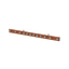 QR6HP4010 Horizontal PE busbar, 40 mm x 800 mm x 10 mm thumbnail 2