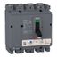 circuit breaker EasyPact CVS100B, 25 kA at 415 VAC, 16 A rating thermal magnetic TM-D trip unit, 4P 3d thumbnail 3