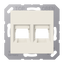 Centre plate for MJ f. 2 sockets A1569-2AT thumbnail 2