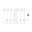 Double-deck PCB terminal block 2.5 mm² Pin spacing 5.08 mm orange thumbnail 3