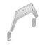 Shield clamp for industrial connector, Size: 4, Steel, galvanised thumbnail 1