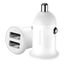 Car Charger 12-24V 2xUSB 4.8A, White thumbnail 5