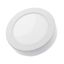 ALGINE  ECO LED ROUND  230V 12W IP20  CW CEILING PANEL white frame SURFACE thumbnail 3