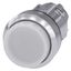 Illuminated pushbutton, 22 mm, round, metal, shiny, white, pushbutton,  3SU1051-0BB60-0AA0-Z Y12 thumbnail 2