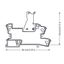 Relay module Nominal input voltage: 230 VAC 2 changeover contacts gray thumbnail 7