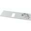 Front cover, +mounting kit, for NZM1, horizontal, 4p, HxW=150x425mm, grey thumbnail 6