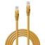 0.3m Cat.6 U/UTP Network Cable, Yellow RJ45, M/M, 250MHz, Copper thumbnail 2