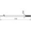 Discharge device w. contact a. coupling electrode 1-pole L 465mm thumbnail 2