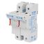 Fuse-holder, low voltage, 125 A, AC 690 V, 22 x 58 mm, 1P + neutral, IEC, UL thumbnail 4