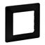 1 GANG PLATE MAT BLACK VALENA LIFE thumbnail 1