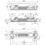 Equipotential bonding bar w. cover 7x 2.5-25mm² Fl 30x3.5mm Rd 7-10mm thumbnail 2