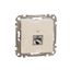 DATA Outlet CAT 6 STP, Sedna Design & Elements, RJ45, Beige thumbnail 3