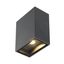 QUAD 1 XL LED WALL LUMINAIRE 3,2W 3000K, angular, anthracite thumbnail 1