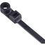 L-5-30MH-0-C CABLE TIE 30LB 5IN BLK NYL MTG HOLE thumbnail 1