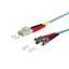 OpDAT patch cord LC-D/2xST OM3, 2.0 m thumbnail 1