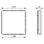 Blank centre plate LS994BLG thumbnail 6