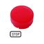 Button lens, raised red, STOP thumbnail 4