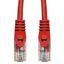 Patchcord RJ45 unshielded, Cat.5e, PVC, red, 1.0m thumbnail 2