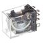 Relay, plug-in, DPDT, 10 A, RC circuit, 200/220 VAC thumbnail 1