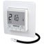 Concealed thermostat as a room controller with limiter function, AC 230V, 1NO contact, 10 A, white backlighting thumbnail 1