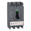 circuit breaker EasyPact CVS400F, 36 kA at 415 VAC, 400 A rating ETS 2.3 electronic trip unit, 3P 3d thumbnail 4