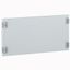 Solid metal faceplate XL³ 800 - 1/4 turn - 24 modules - h 200 mm thumbnail 2