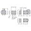 Stackable 2-conductor PCB terminal block push-button 0.75 mm² gray thumbnail 5