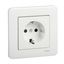 Exxact Primo complete single socket-outlet earthed screw white thumbnail 3