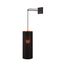 FENDA lamp shade, D150/ H400, cylindrical, black/ copper thumbnail 3
