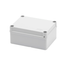 JUNCTION BOX WITH PLAIN QUICK FIXING LID - IP55 - INTERNAL DIMENSIONS 150X110X70 - SMOOTH WALLS - GREY RAL 7035 thumbnail 1