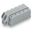 1-conductor female connector, angled CAGE CLAMP® 2.5 mm² gray thumbnail 2