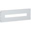 Metal faceplate XL³ 800/4000 - for modular devices - captive screws - 24 mod thumbnail 2