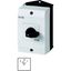 Universal control switches, T0, 20 A, surface mounting, 3 contact unit(s), Contacts: 6, 45 °, momentary/maintained, With 0 (Off) position, With spring thumbnail 2