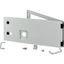 Opening metal front plate for drawer, NZM, ventilated, IP31, H=225mm, grey thumbnail 3