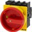 Main switch, P1, 32 A, flush mounting, 3 pole + N, Emergency switching off function, With red rotary handle and yellow locking ring, Lockable in the 0 thumbnail 5