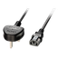 5m UK 3 Pin to C13 Mains Cable UK 3 Pin Plug to IEC C13 Connector thumbnail 1